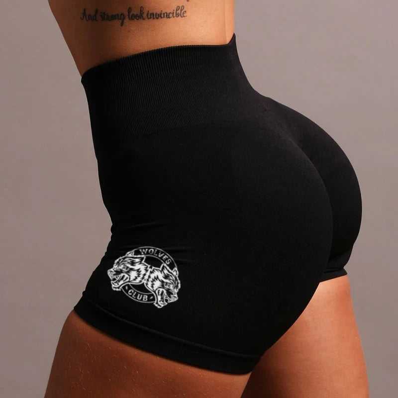 High Waist Yoga Shorts
