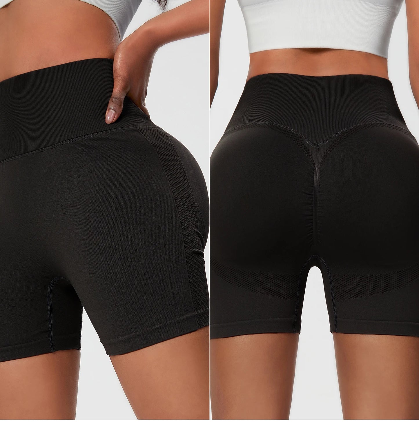 Women Yoga Shorts High Waist