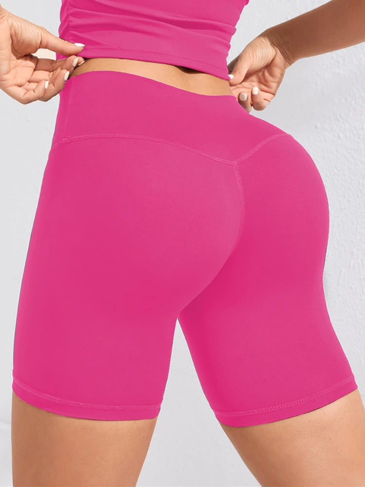 High Waist Yoga Shorts