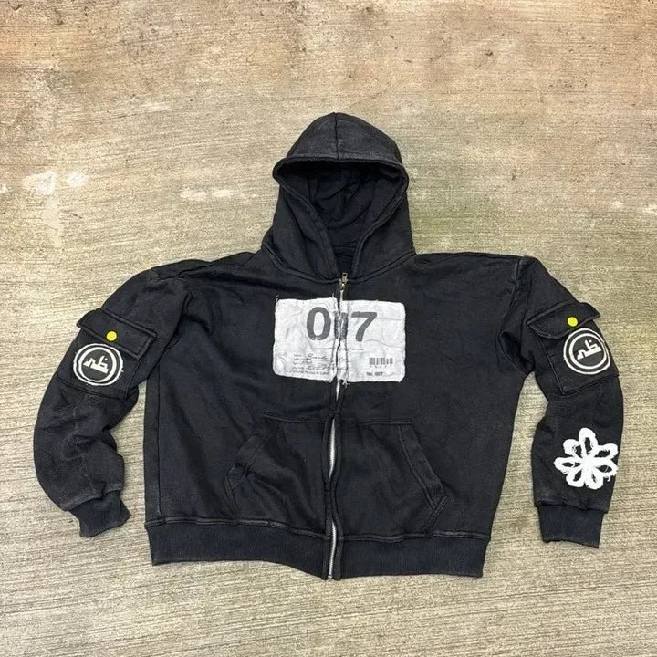 Y2k Zip Up Hoodies