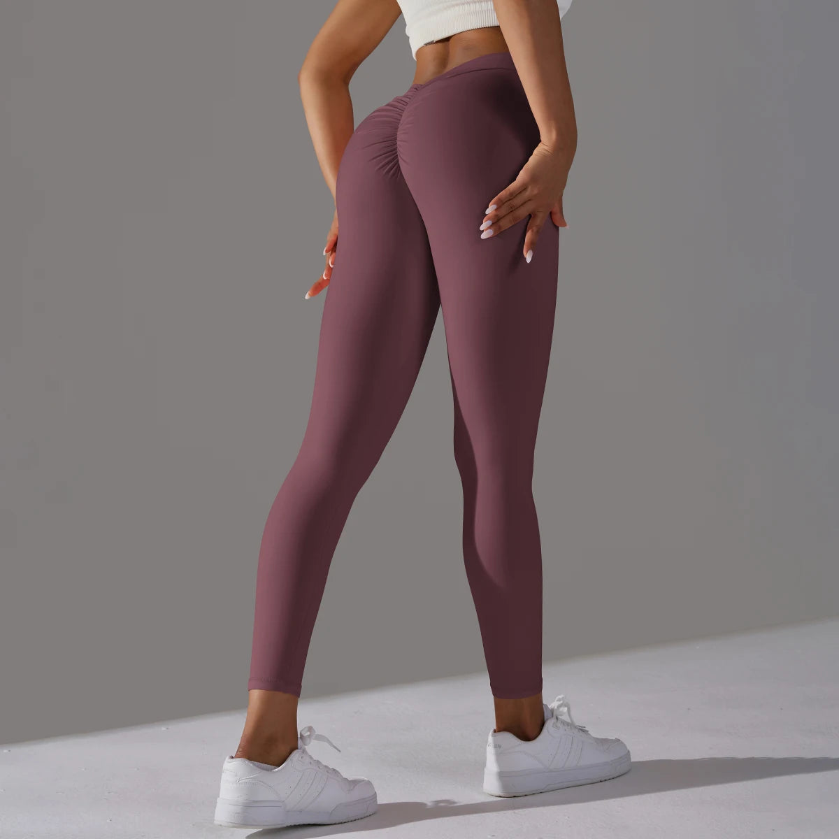 V Back Leggings