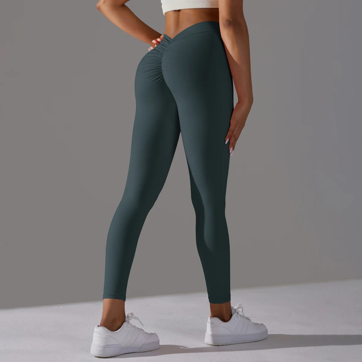 V Back Leggings