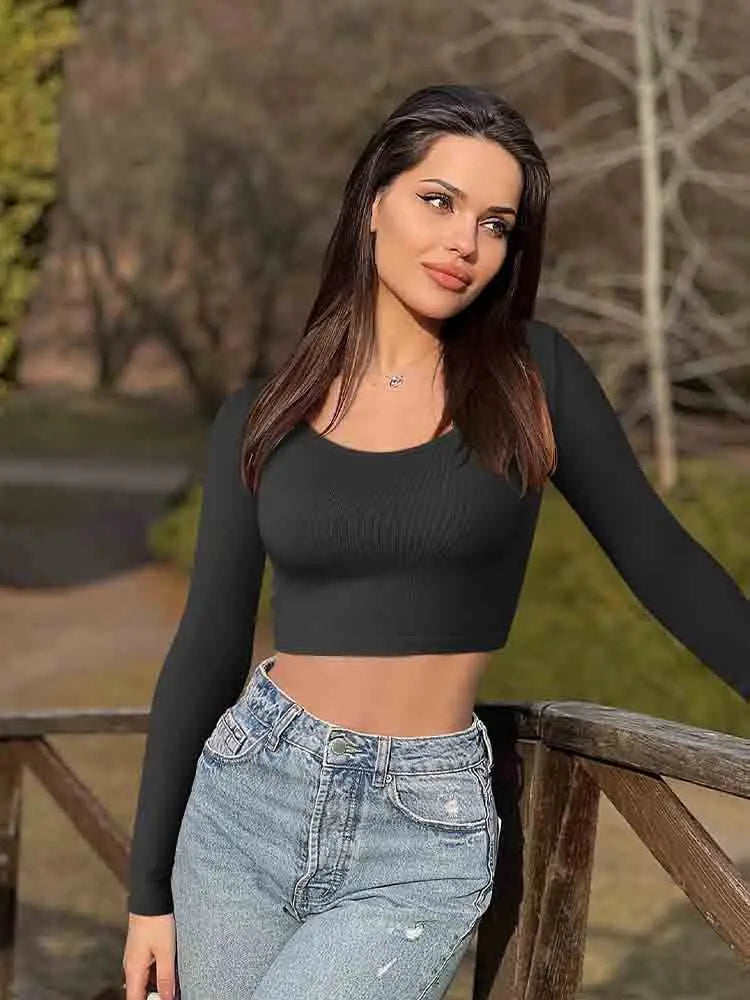 Women's Yoga Top Long Sleeved