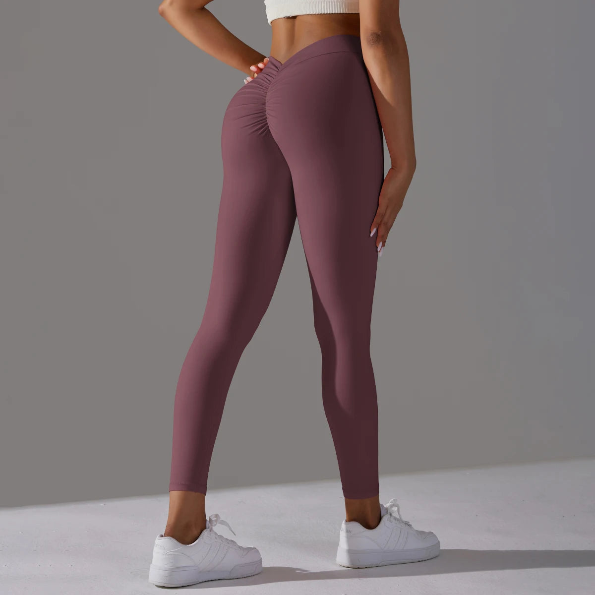 V Back Leggings