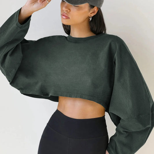 Womens Loose Yoga Top