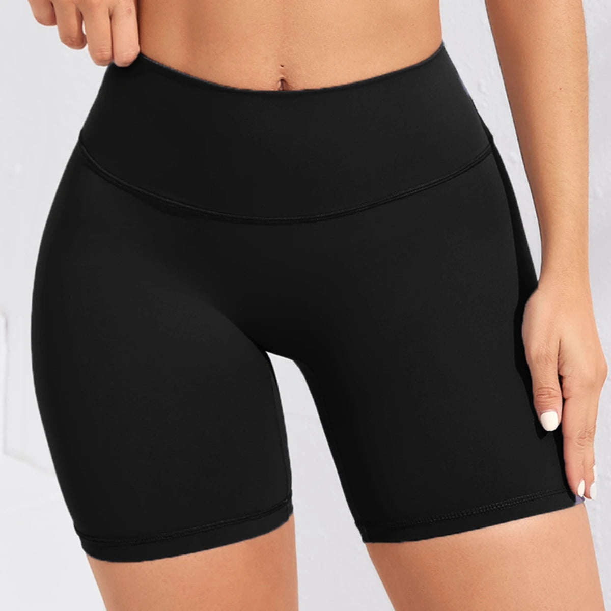High Waist Yoga Shorts