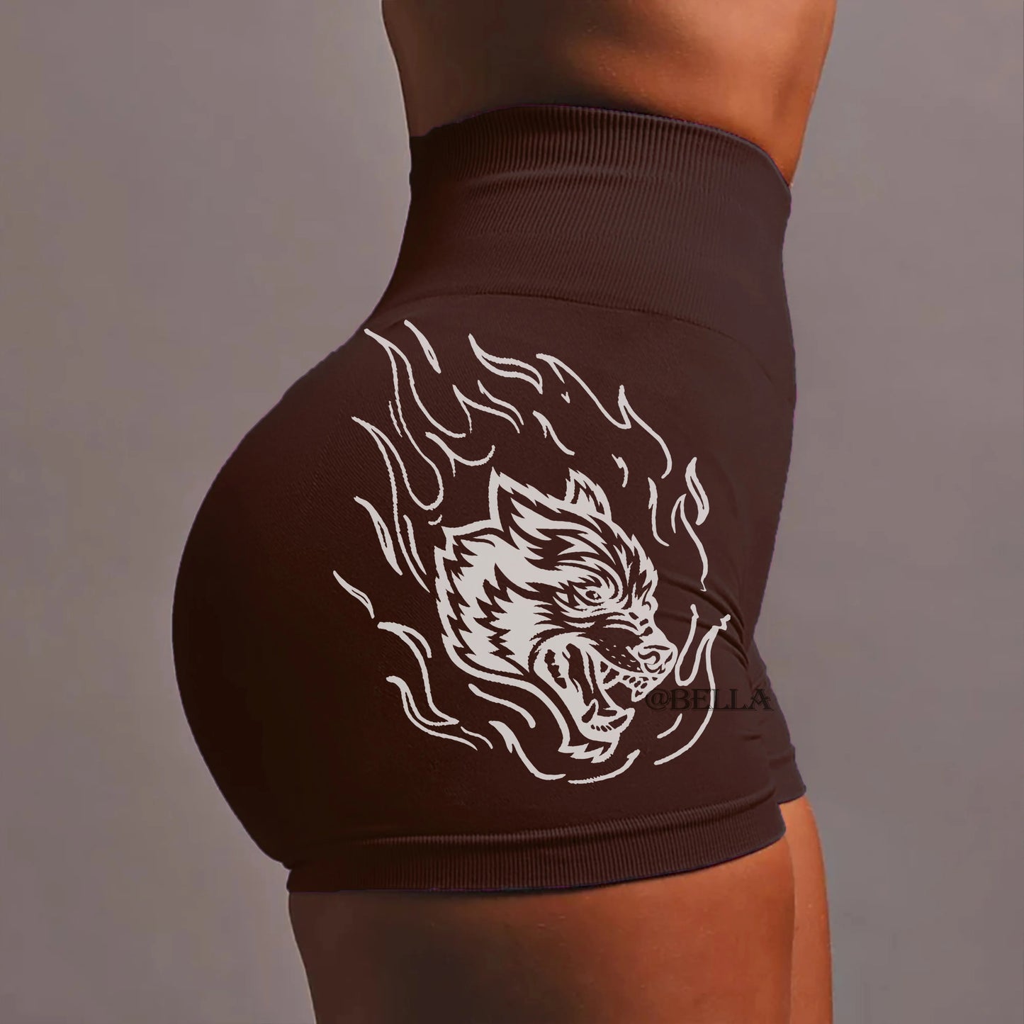 High Waist Yoga Shorts