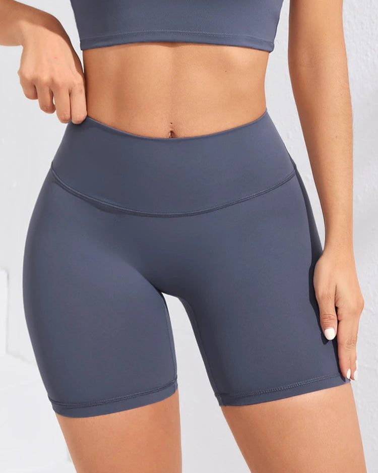 High Waist Yoga Shorts