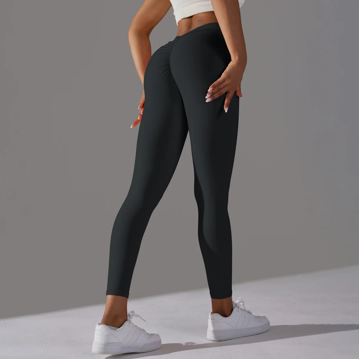 V Back Leggings