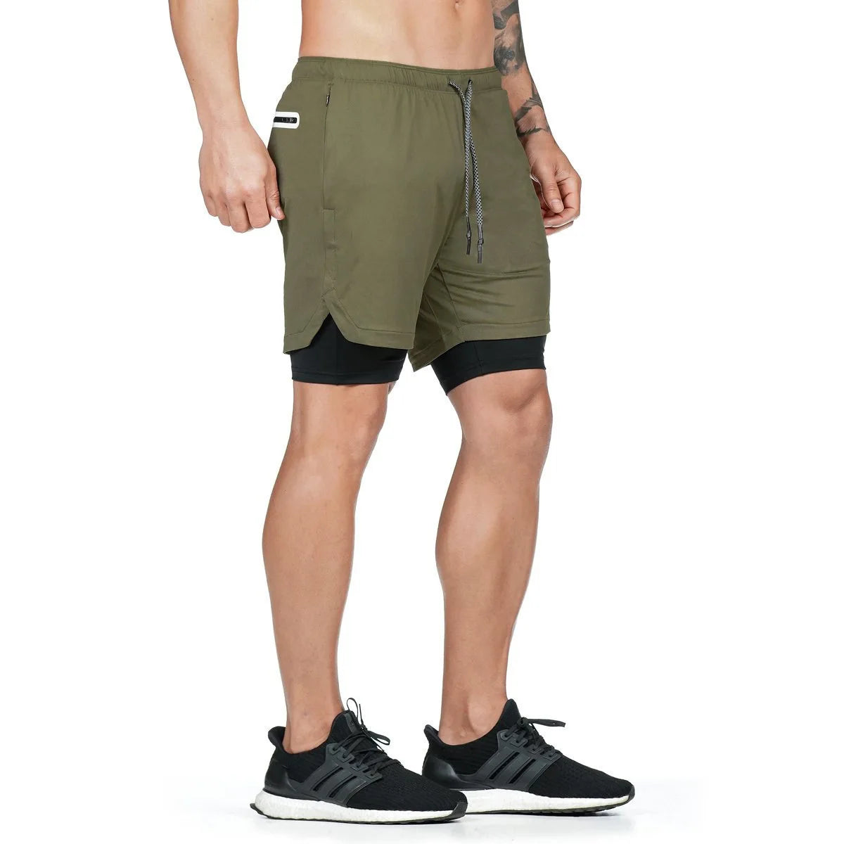 Camo Running Shorts