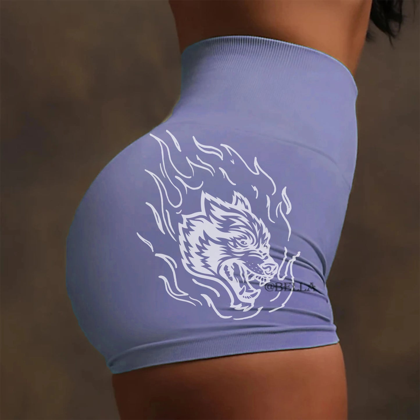 High Waist Yoga Shorts