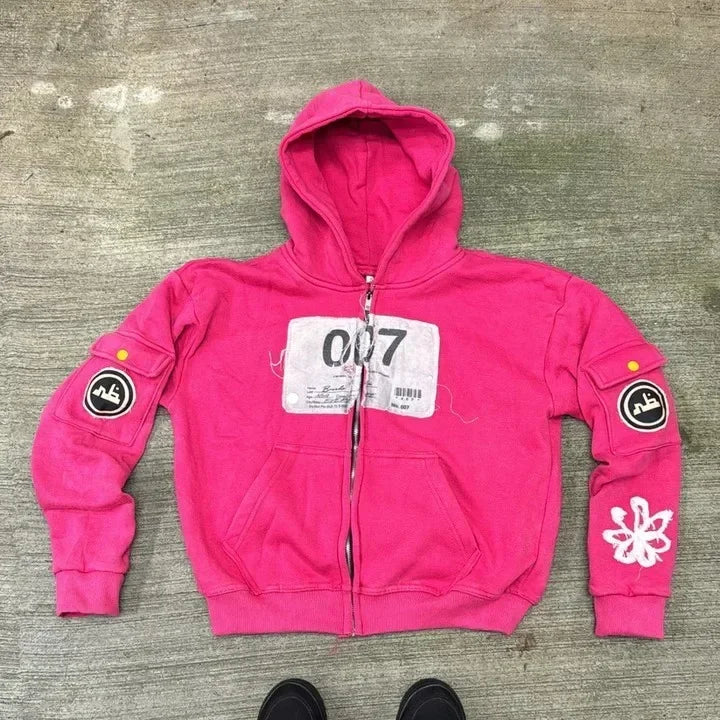 Y2k Zip Up Hoodies