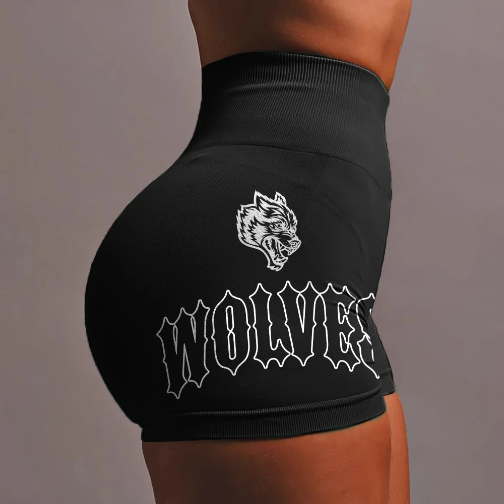 High Waist Yoga Shorts